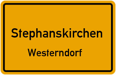 Straßenverzeichnis Stephanskirchen Westerndorf