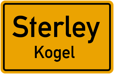 Straßenverzeichnis Sterley Kogel