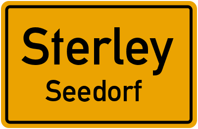 Straßenverzeichnis Sterley Seedorf