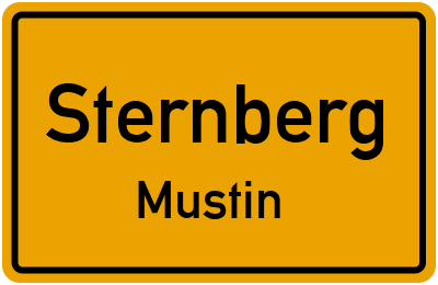 Straßenverzeichnis Sternberg Mustin