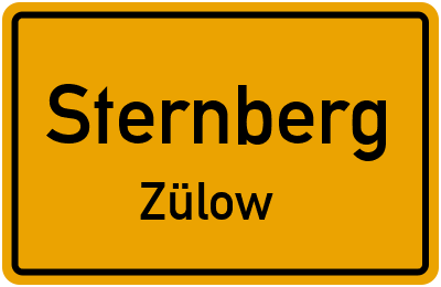 Straßenverzeichnis Sternberg Zülow