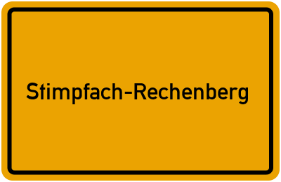 Branchenbuch Stimpfach-Rechenberg, Baden-Württemberg
