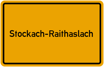 Branchenbuch Stockach-Raithaslach, Baden-Württemberg