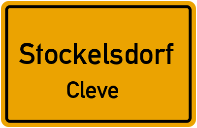Straßenverzeichnis Stockelsdorf Cleve