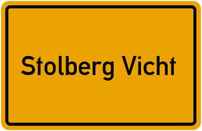 Branchenbuch Stolberg Vicht, Nordrhein-Westfalen