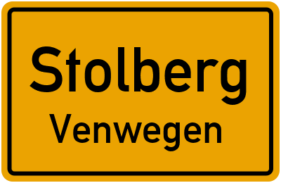 Straßenverzeichnis Stolberg Venwegen