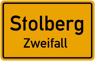Straßenverzeichnis Stolberg Zweifall