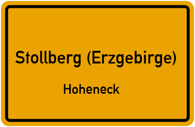Straßenverzeichnis Stollberg (Erzgebirge) Hoheneck