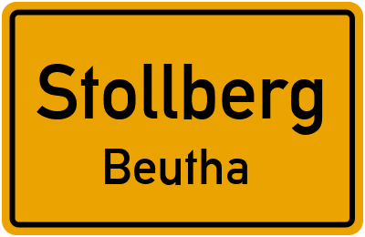 Straßenverzeichnis Stollberg Beutha
