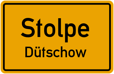 Straßenverzeichnis Stolpe Dütschow
