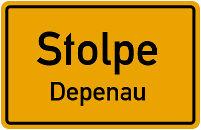 Straßenverzeichnis Stolpe Depenau