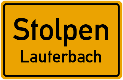 Straßenverzeichnis Stolpen Lauterbach