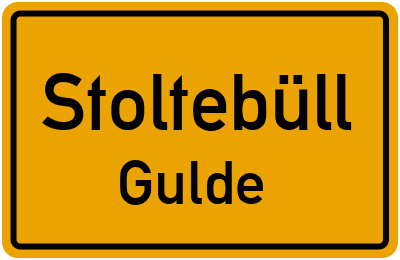 Straßenverzeichnis Stoltebüll Gulde