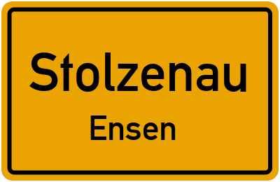 Straßenverzeichnis Stolzenau Ensen