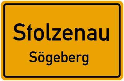 Straßenverzeichnis Stolzenau Sögeberg