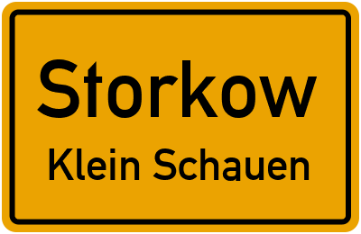 Straßenverzeichnis Storkow Klein Schauen