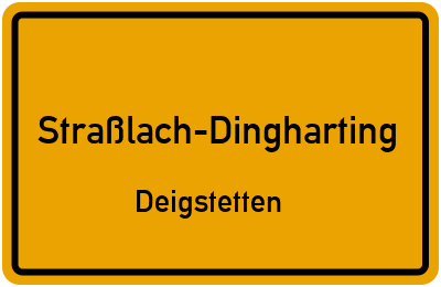 Straßenverzeichnis Straßlach-Dingharting Deigstetten