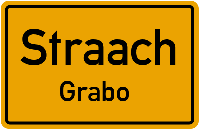 Straßenverzeichnis Straach Grabo