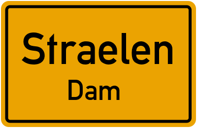 Straßenverzeichnis Straelen Dam