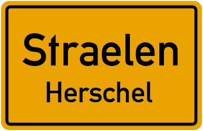 Straßenverzeichnis Straelen Herschel