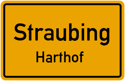 Straßenverzeichnis Straubing Harthof