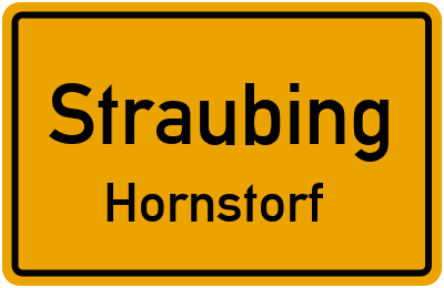 Straßenverzeichnis Straubing Hornstorf