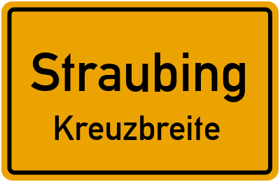 Straßenverzeichnis Straubing Kreuzbreite