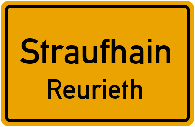 Straßenverzeichnis Straufhain Reurieth