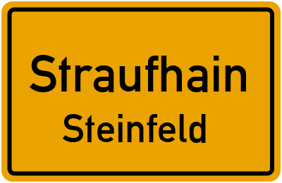 Straßenverzeichnis Straufhain Steinfeld