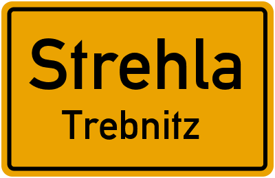 Straßenverzeichnis Strehla Trebnitz