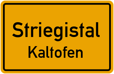 Straßenverzeichnis Striegistal Kaltofen