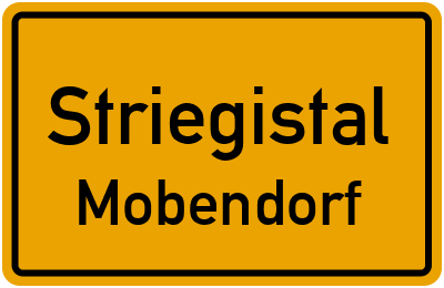 Straßenverzeichnis Striegistal Mobendorf