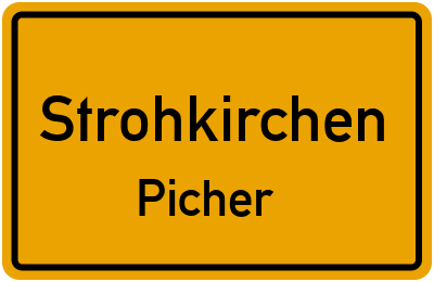 Straßenverzeichnis Strohkirchen Picher