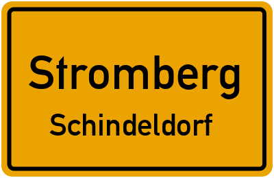 Straßenverzeichnis Stromberg Schindeldorf
