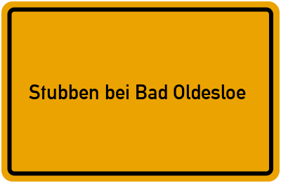 Branchenbuch Stubben bei Bad Oldesloe, Schleswig-Holstein