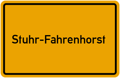 Branchenbuch Stuhr-Fahrenhorst, Niedersachsen