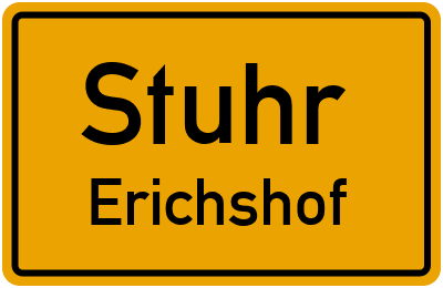 Straßenverzeichnis Stuhr Erichshof