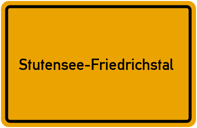 Branchenbuch Stutensee-Friedrichstal, Baden-Württemberg