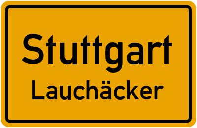 Straßenverzeichnis Stuttgart Lauchäcker