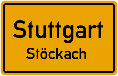 Straßenverzeichnis Stuttgart Stöckach