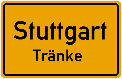 Straßenverzeichnis Stuttgart Tränke