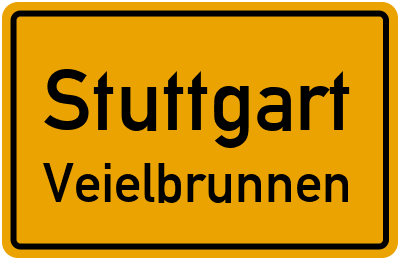 Straßenverzeichnis Stuttgart Veielbrunnen