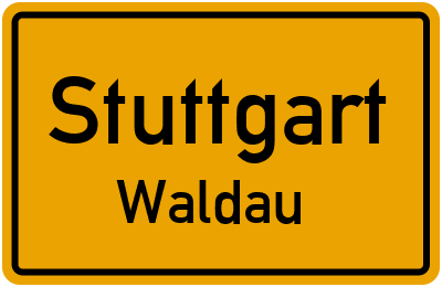 Straßenverzeichnis Stuttgart Waldau