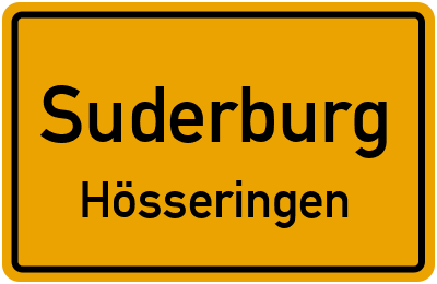Straßenverzeichnis Suderburg Hösseringen