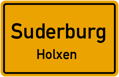 Straßenverzeichnis Suderburg Holxen