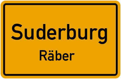 Straßenverzeichnis Suderburg Räber
