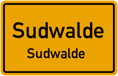 Straßenverzeichnis Sudwalde Sudwalde