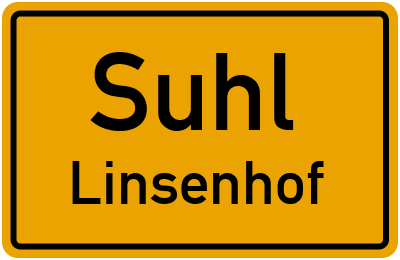 Straßenverzeichnis Suhl Linsenhof
