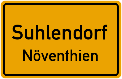 Straßenverzeichnis Suhlendorf Növenthien