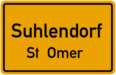 Straßenverzeichnis Suhlendorf St. Omer